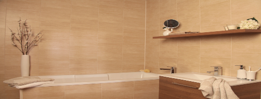 18 Swish Marbrex Moonstone Standard Tile Effect Bathroom Wall Panels PVC Plastic 