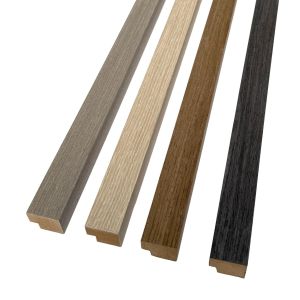 End Cap Trim For Acoustic Slat Wall Panels