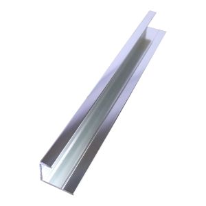 Aluminium Bright Silver End Cap 10mm