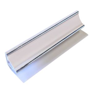 Coving White With Silver Trim 8mm