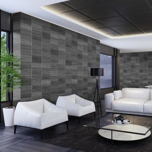 Multi Tile Anthracite 8mm Wall Panel