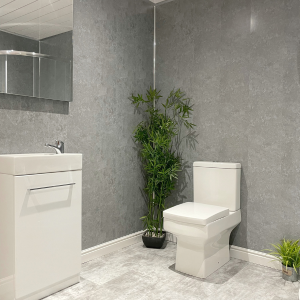 Grey Concrete Matt PVC Panel 5mm