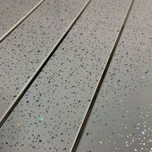 Grey Sparkle Chrome 5mm Wall Panel