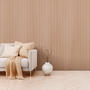 Pure Oak Slat Wall Panel Large Design