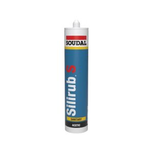 Soudal Silirub S Sanitary Silicone Grey 300ml