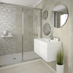 Vilo Marble Mosaic Pack of 4 PVC Panels
