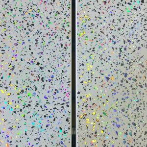 Platinum White Sparkle Chrome 8mm Wall Cladding