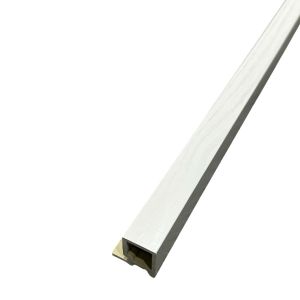 White Ash Slat Wall Panel Trim - Large Right