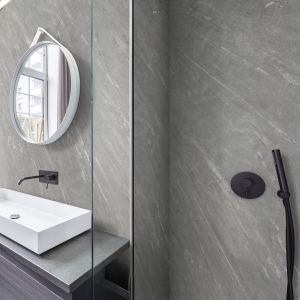 Zest Grey Slate PVC Panel 500mm
