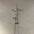 Beige Concrete Matt PVC Shower Wall Panel 1m