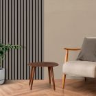 Grey Oak Acoustic Slat Wall Panel 0.6m x 2.4m