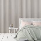 Light Grey Oak Slat Wall Panel Small Design