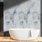Mystic Blue Marble PVC Shower Panel 1m