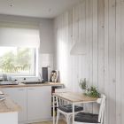 Vilo Light Wood Pack of 4 PVC Panels