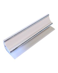 Coving White With Silver Trim 8mm