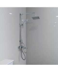 Grey Sparkle PVC Shower Panel 1m