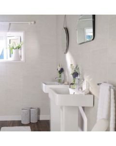 Swish Marbrex Whitestone Large Bathroom Cladding