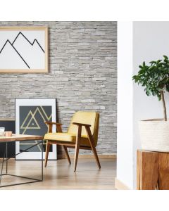Zest Natural Dry Stone PVC Panel