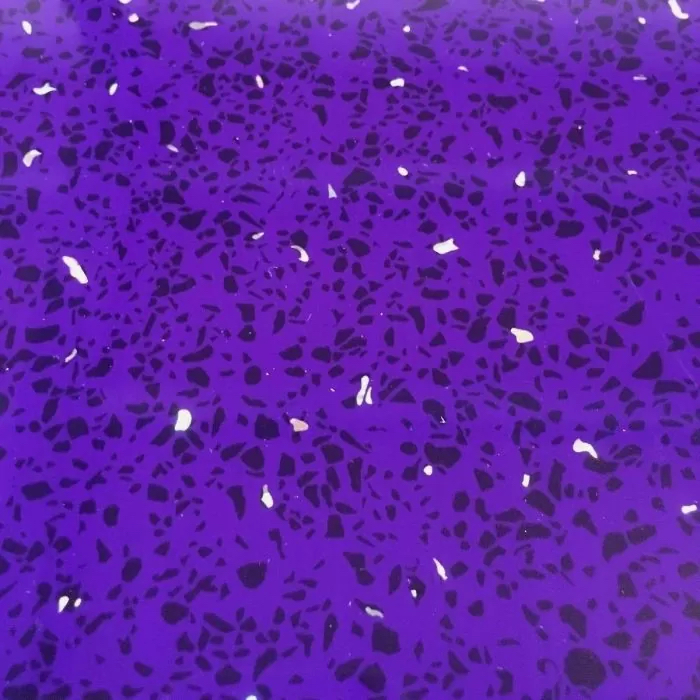Purple wall panels